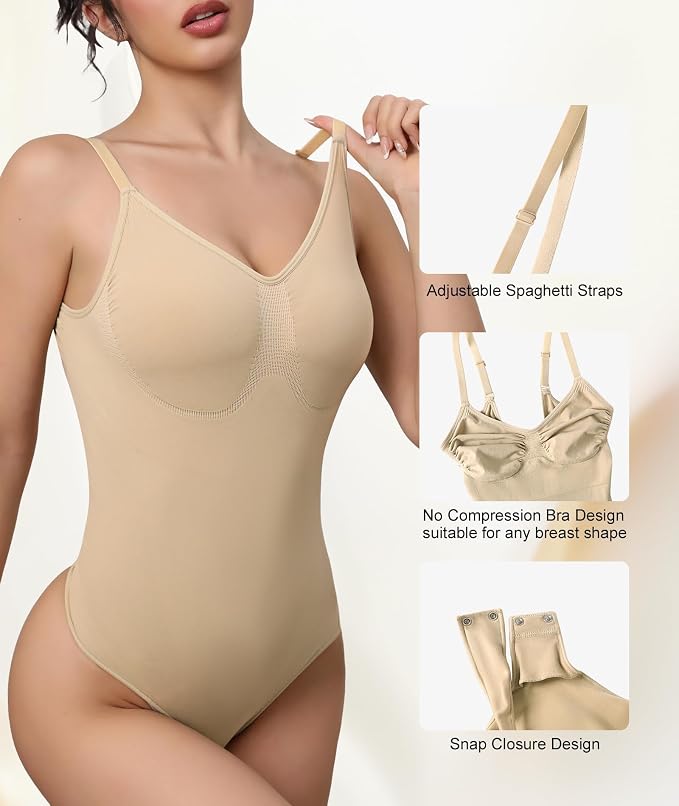 Beige-thong