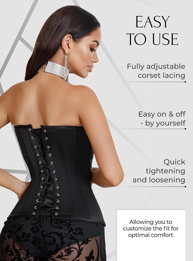 Black - Measure Your Body & Use the Size Chart!