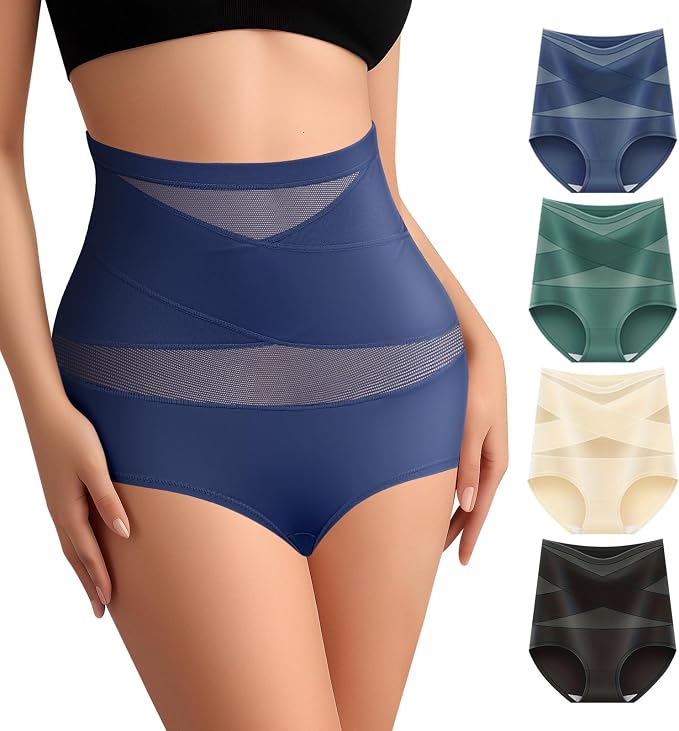 4pcs(black+nude+blue+green)