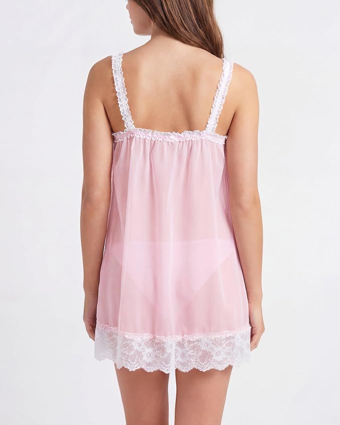 Baby Pink - White