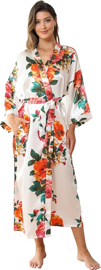 Rose Floral White