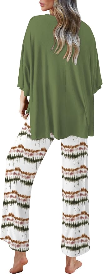 Green-tie Dye Stripes