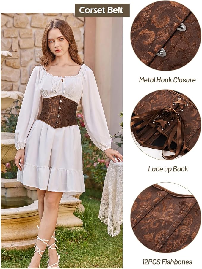 Brown Jacquard