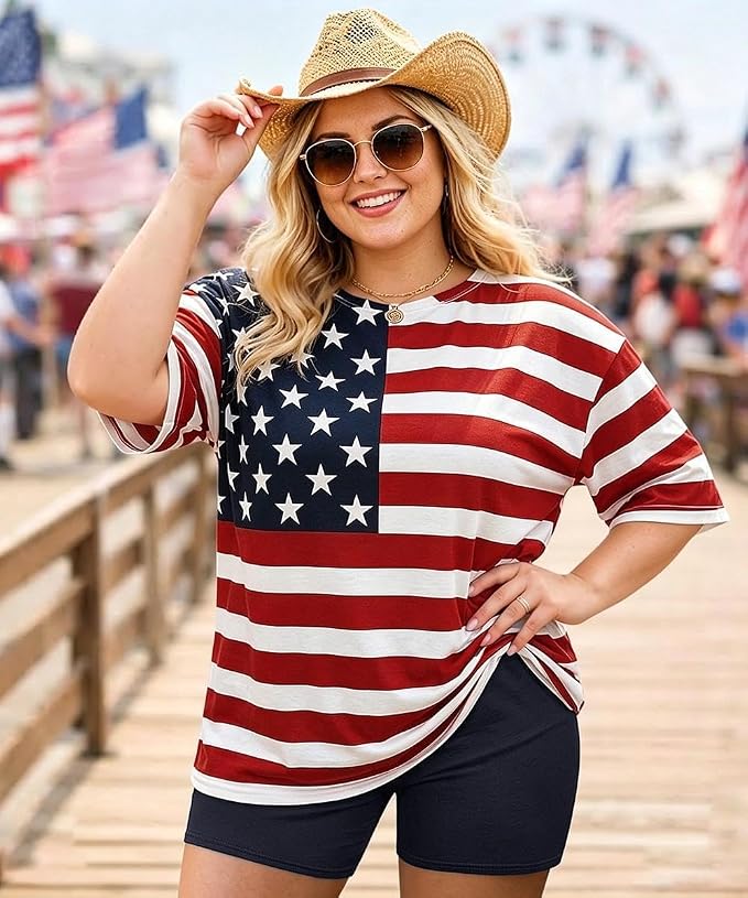 #9_ Usa Flag Blue Red