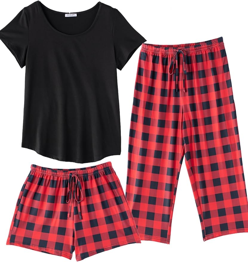 Black Red Plaid