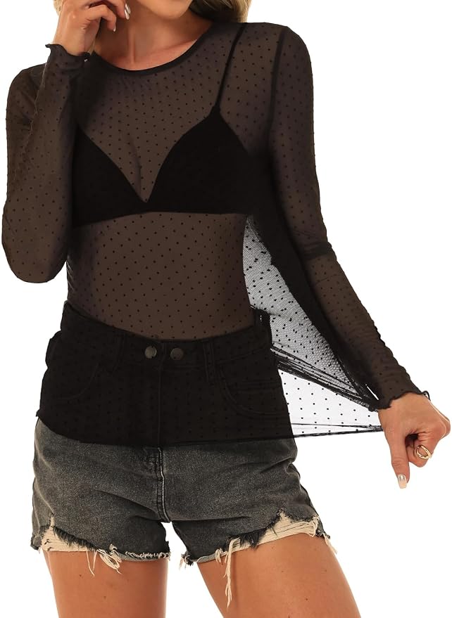Black Polka Dot