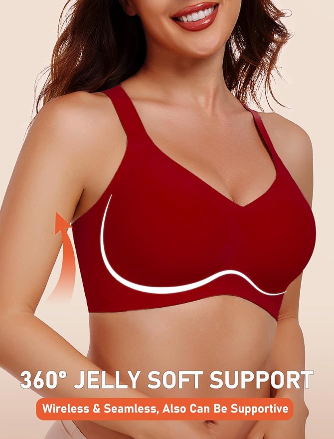V Neck - Red