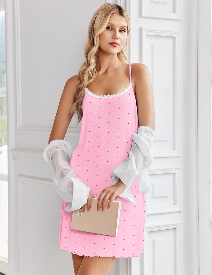 Pink Red Hearts