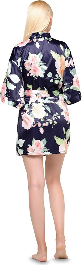Floral Navy Blue