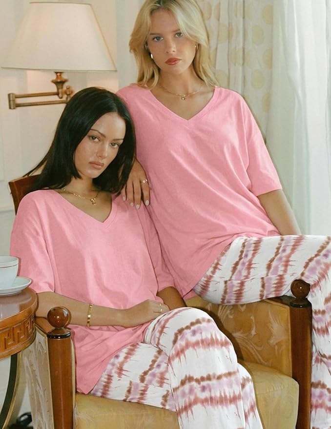 Pink-tie Dye Stripes