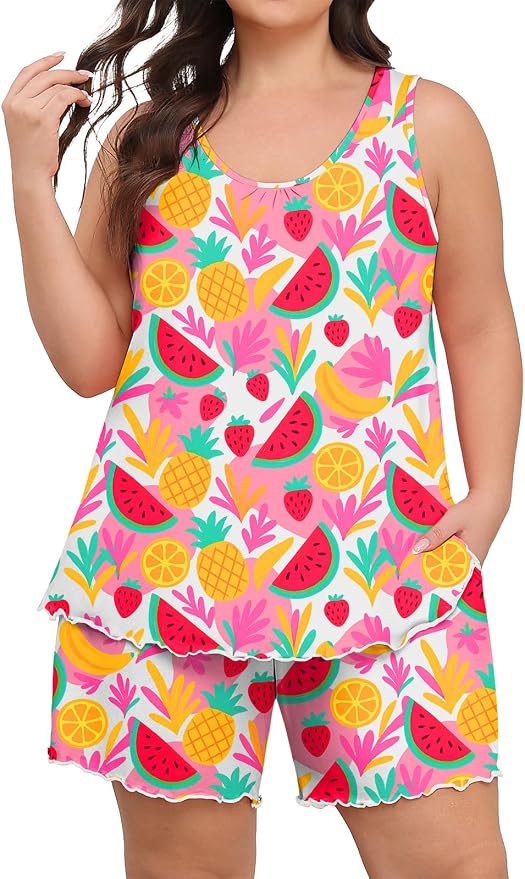White Fruit Print