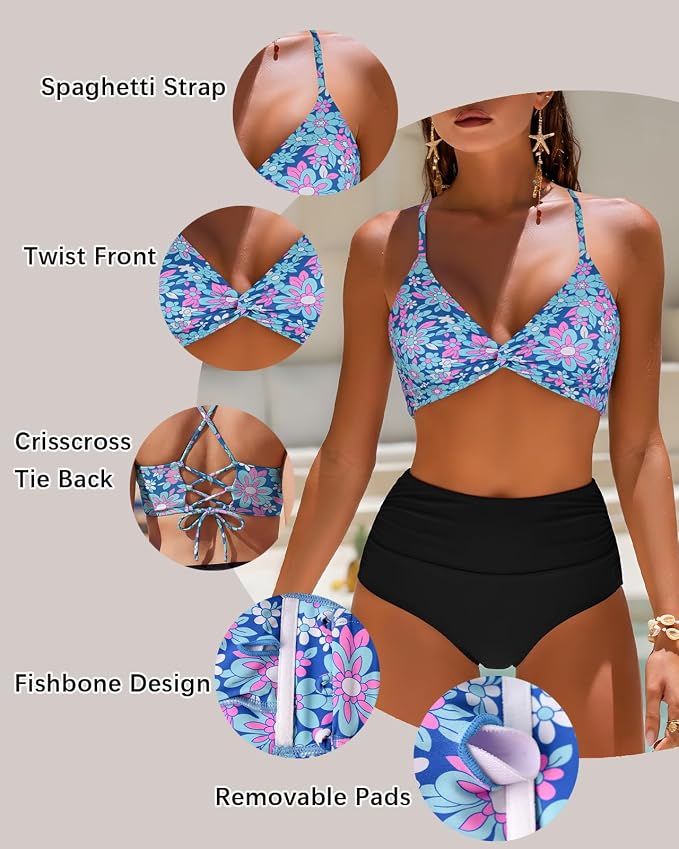 Light Blue Floral
