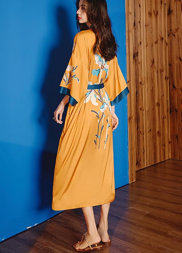 Orange-floral