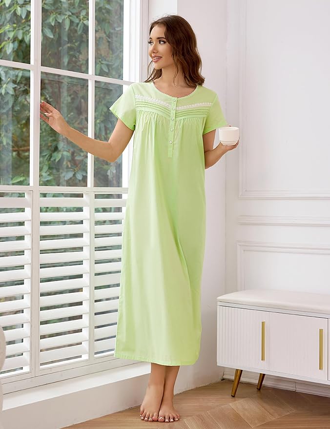 Woven-100% Cotton Fruit Green