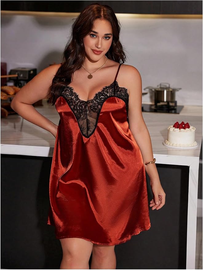 Rust Brown Lace