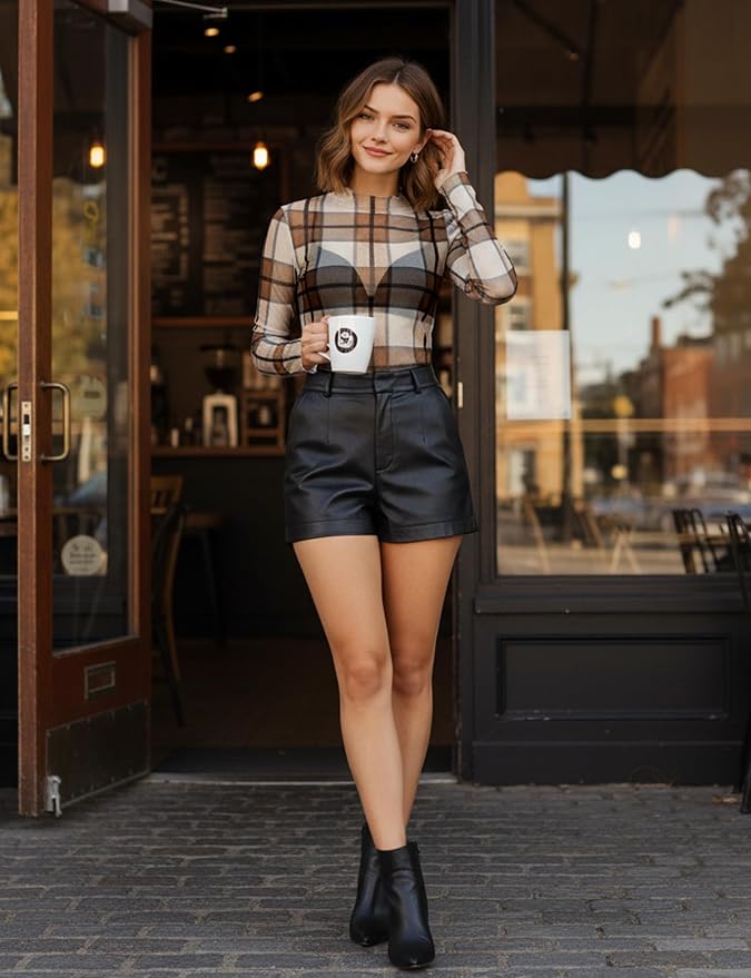 Khaki Grid