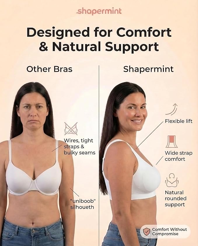 White, Adjustable Straps