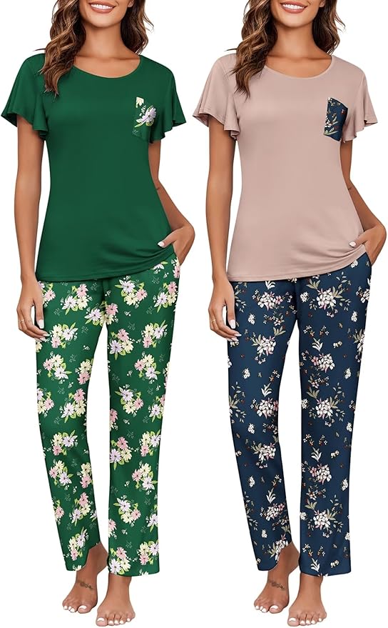 Lotus Color Floral+green Floral