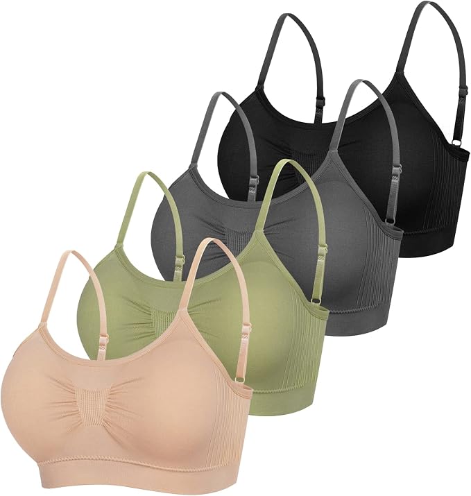 Black, Green, Nude, Dark Gray
