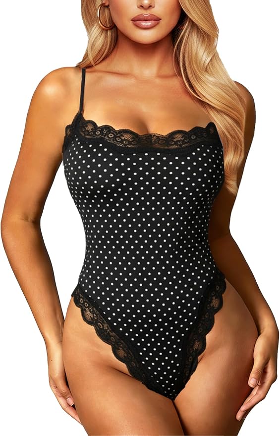 Black Polka Dot