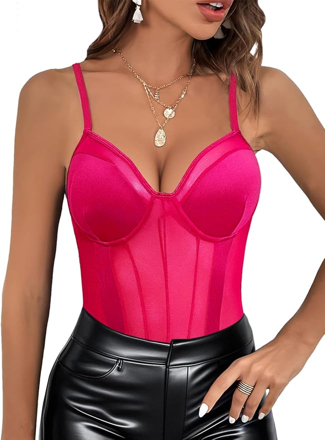 Rose Red Mesh