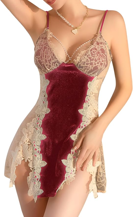 Velvet Burgundy Red