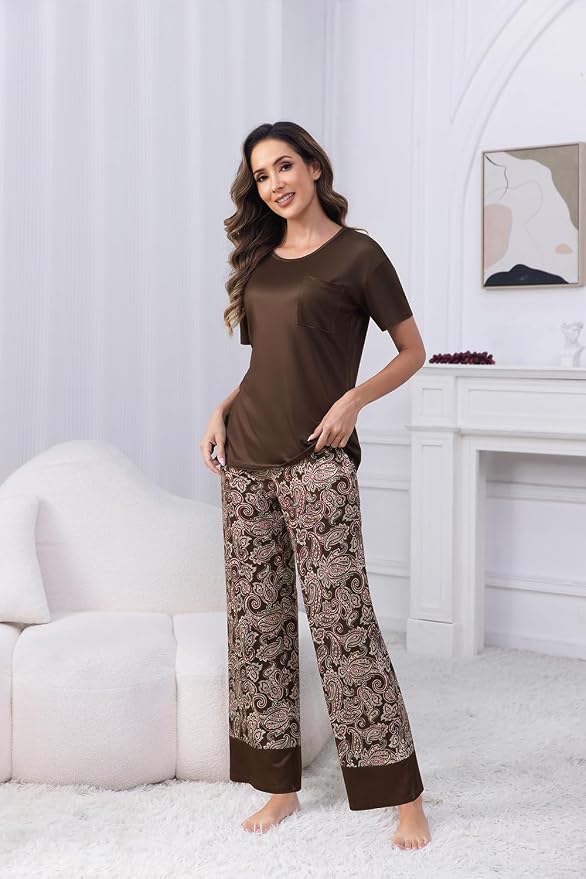 Brown Paisley
