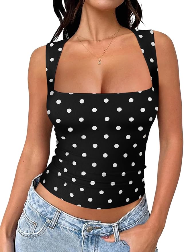 Black With White Polka Dots