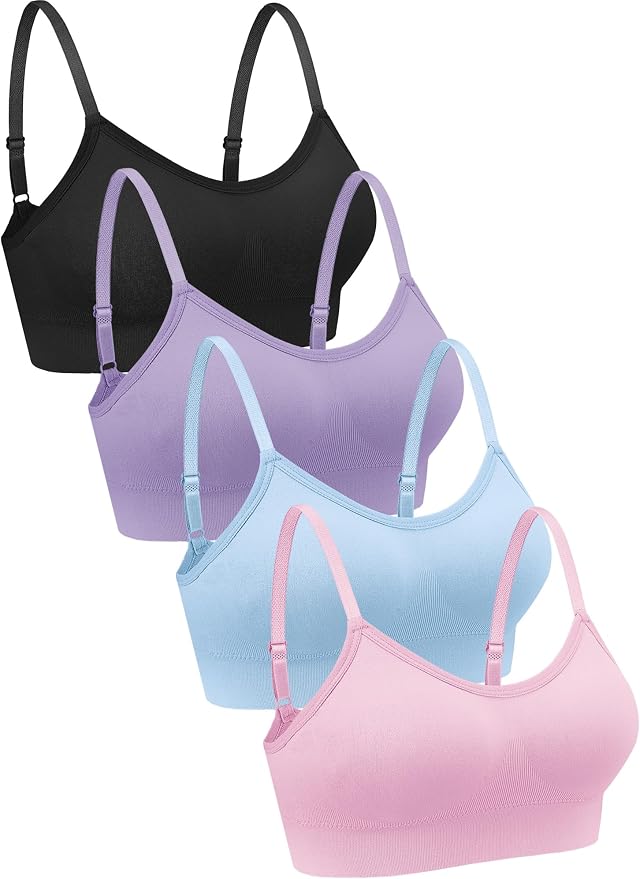 Black, Light Blue, Deep Pink, Purple