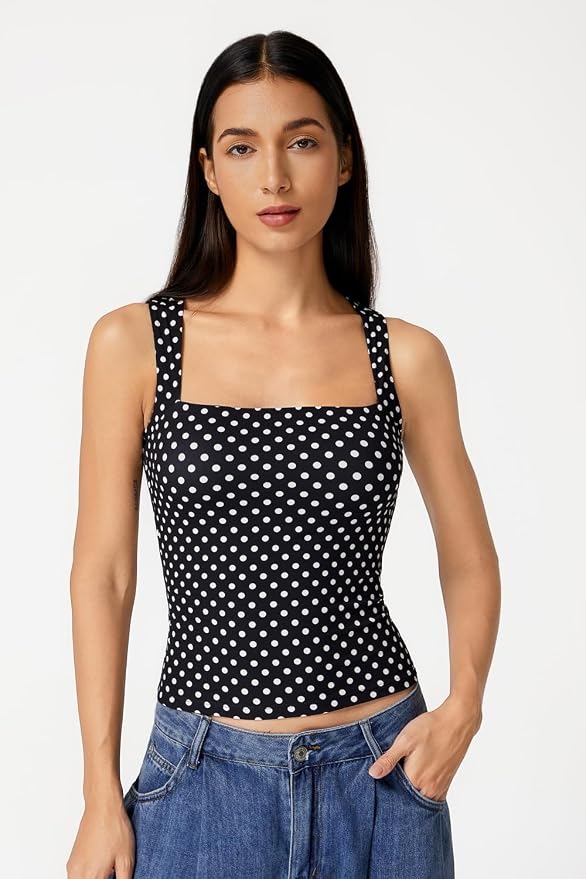 Black Polka Dots