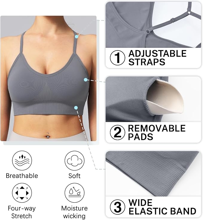 Black Grey Green 3 Pack