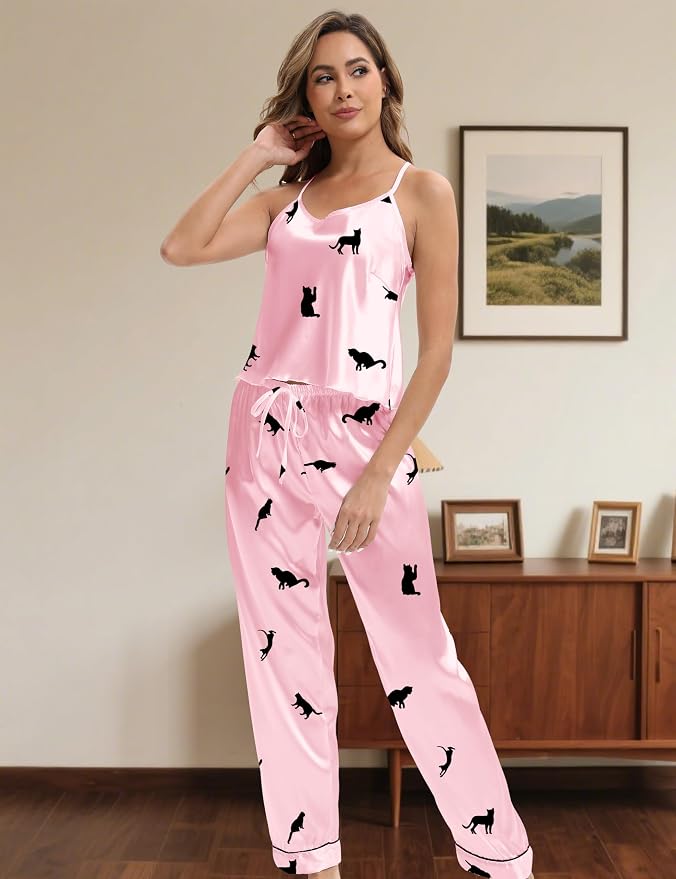 Pink Black-cat