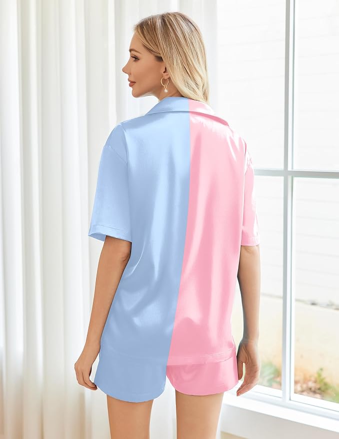 Pink & Light Blue