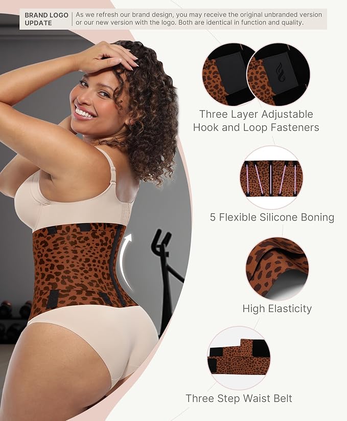 Brown Leopard Print