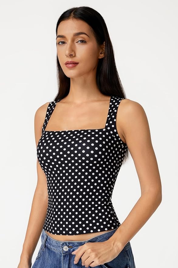 Black Polka Dots