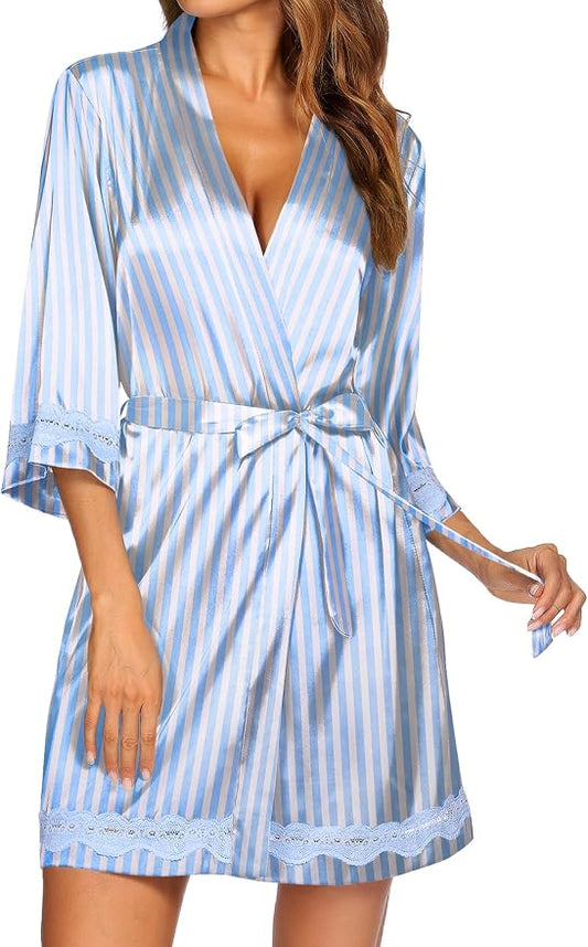 Blue White Stripes