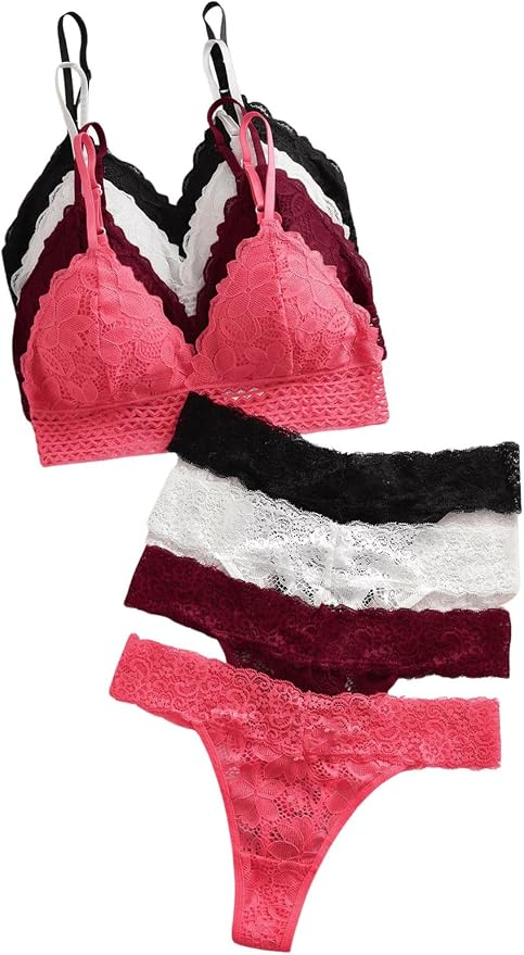 Black White Red Pink