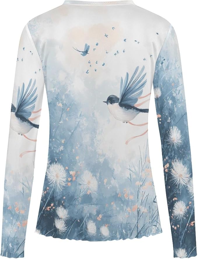 Blue Bird Print