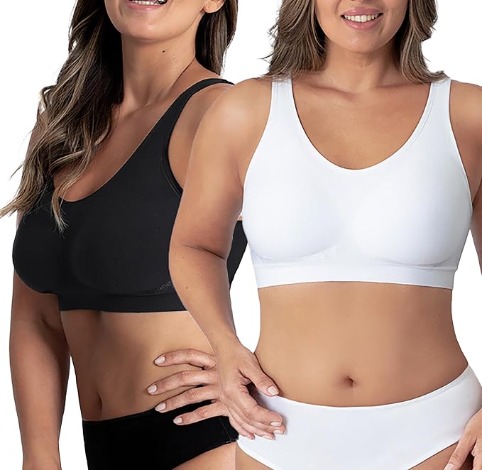 Black/White 2 Pack, Fixed Straps