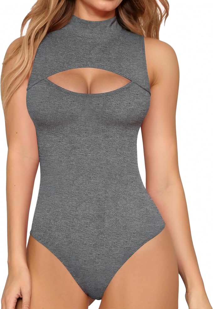 04 Dark Heather Grey Sleeveless