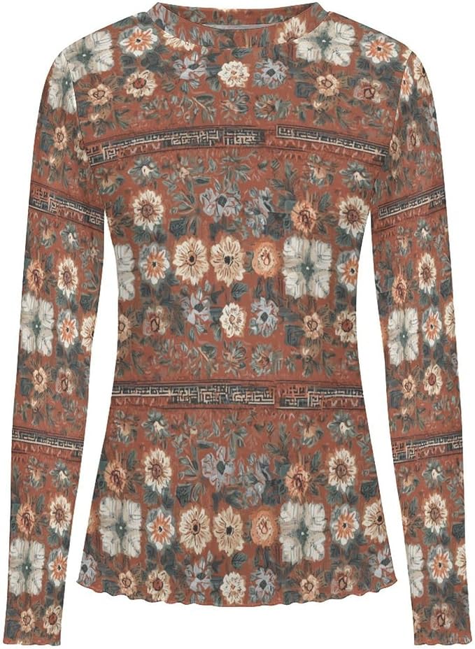 Vintage Red Floral