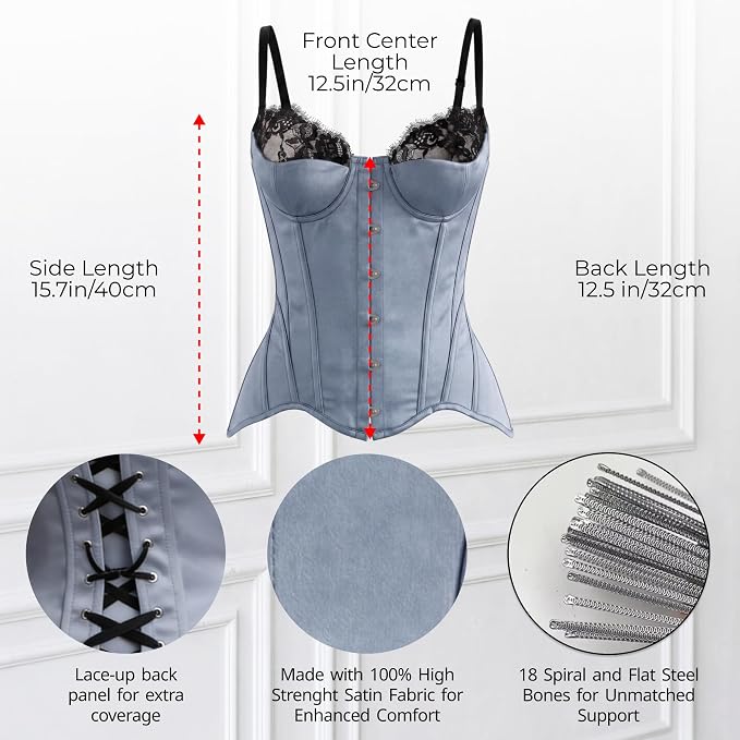 Grey Satin