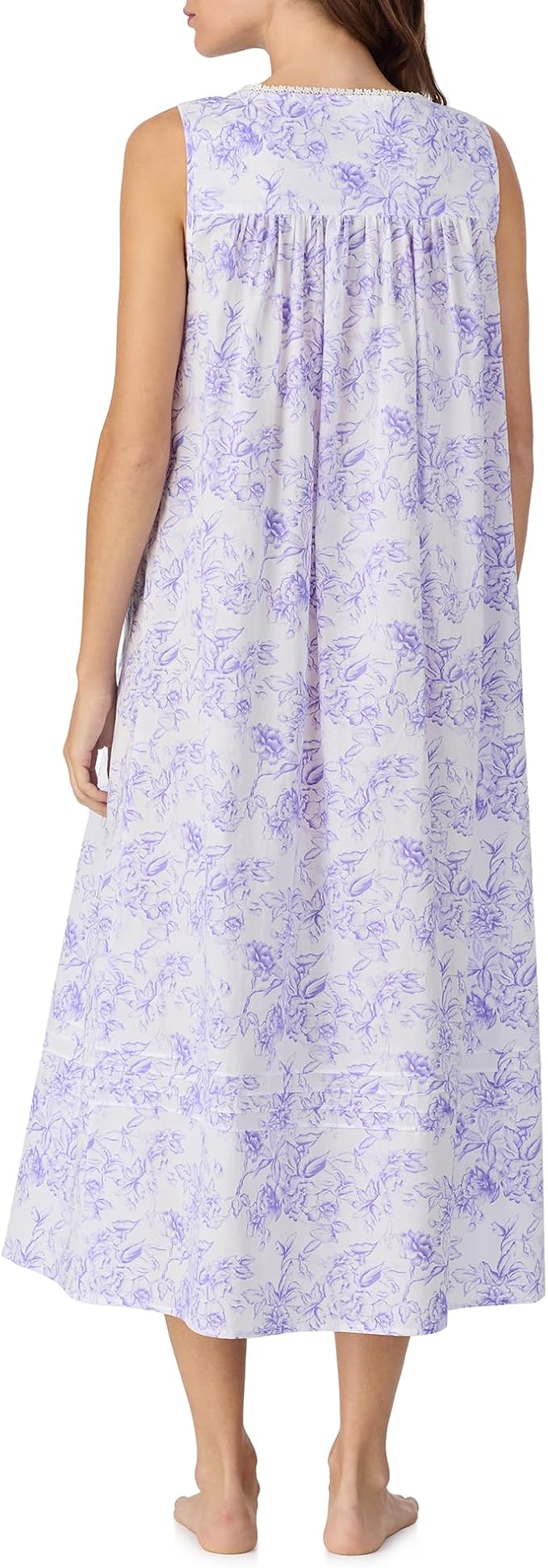 White Ground Floral