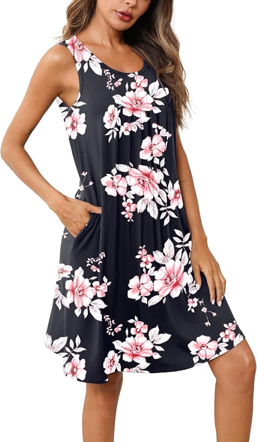 Black Pink Flower