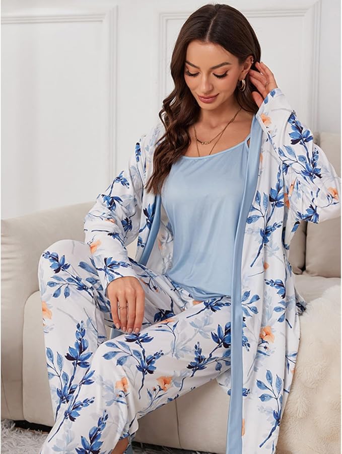 Blue and White