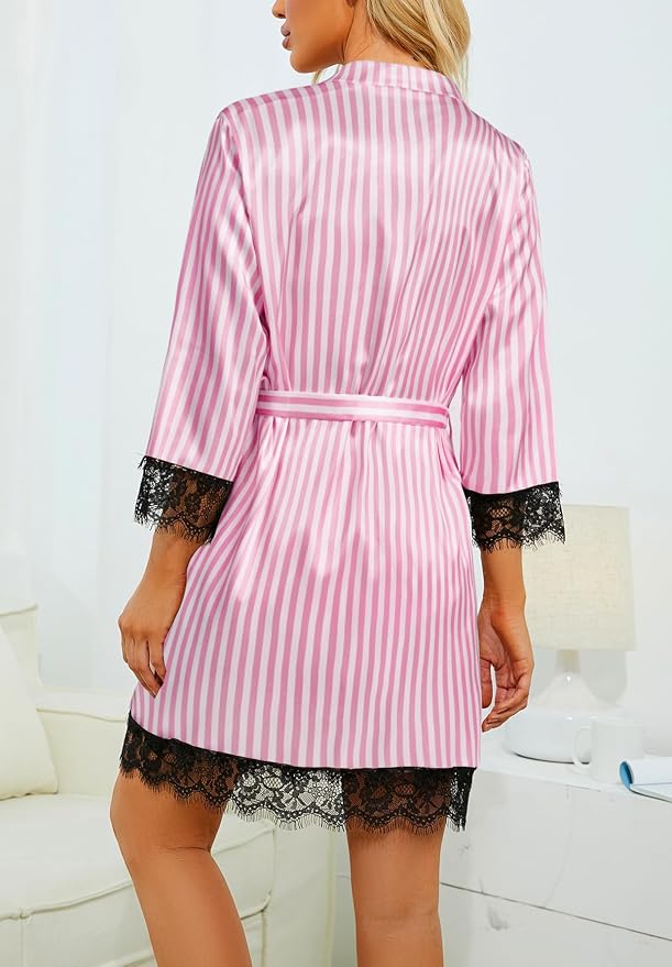 Pink and White Stripes