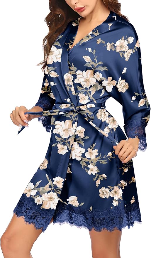 Navy Floral