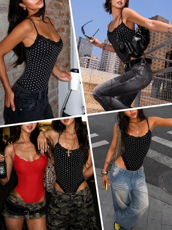 Black Polka Dot