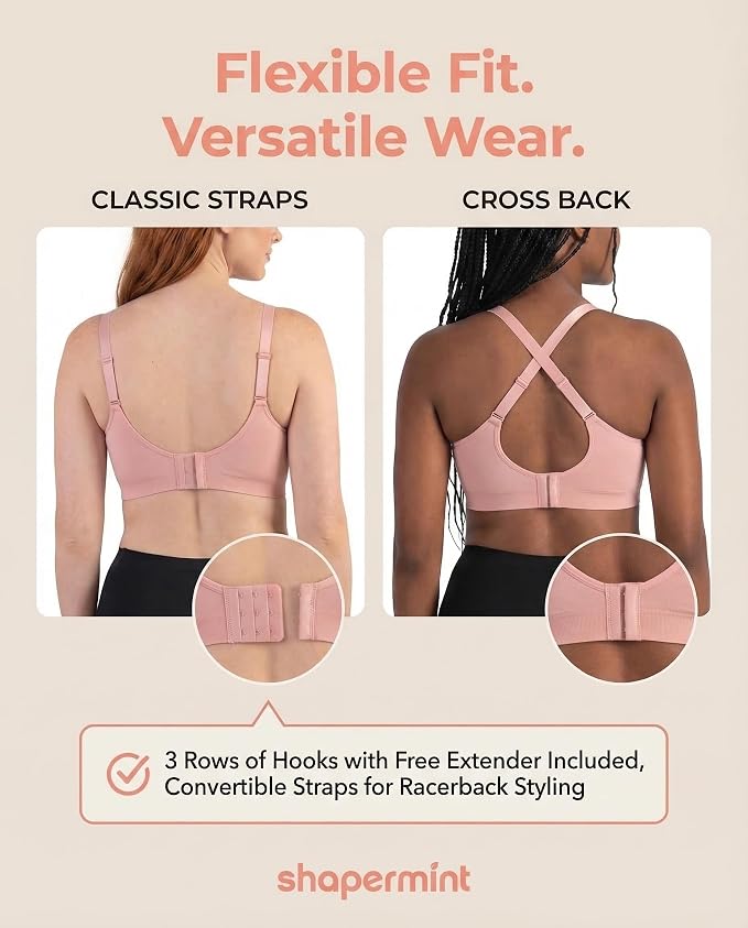 Rose Tan, Adjustable Straps