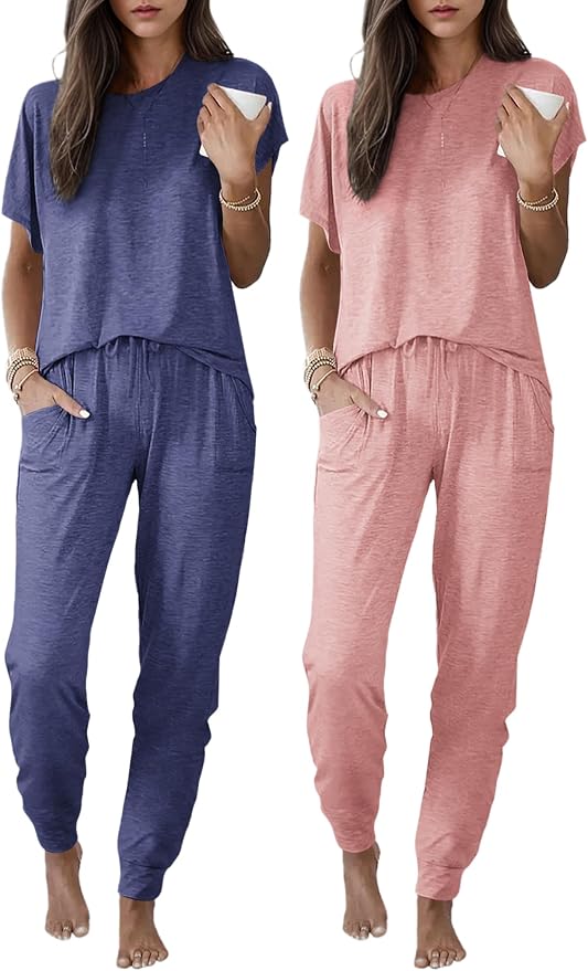 Navy Blue and Pink